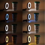 Speedlite RF-550D 14-In-1 Macro LED Ring Flash For Canon Nikon Sony Olympus Panasonic Pentax